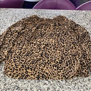 Leopard Print Women's Top